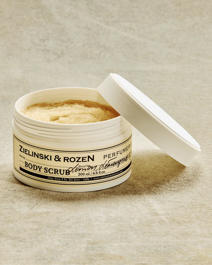 ZIELINSKI & ROZEN - BODY SCRUB 200 ML - LEMON, LEMONGRASS, LIME