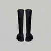 BOTH - GAO PLATFORM KNEE BOOTS, IN BLACK