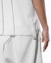 MINOAR - CLUSTER EXTERNAL SEAM T SHIRT, IN WHITE