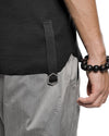 MINOAR - CLUSTER EXTERNAL SEAM T SHIRT, IN BLACK