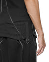 MINOAR - CLUSTER EXTERNAL SEAM TANK TOP, IN BLACK