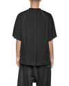 MINOAR - CLUSTER OVERSIZE LOOSE T SHIRT, IN BLACK