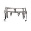 OBJECT AND DAWN - AMAYA MODULAR GARTER BELT, IN SILVER