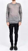 MD75 - LIGHT LONGSLEEVE TOP, IN GREY