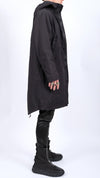 JUSTIN GALL - AERO-V MID PARKA, IN BLACK
