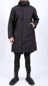 JUSTIN GALL - AERO-V MID PARKA, IN BLACK