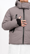 JUSTIN GALL - DETACH DOWN JACKET, IN SLATE