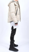 JUSTIN GALL - DETACH DOWN JACKET, IN BONE