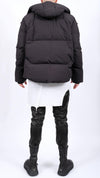 JUSTIN GALL - DETACH DOWN JACKET, IN BLACK