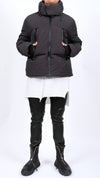 JUSTIN GALL - DETACH DOWN JACKET, IN BLACK