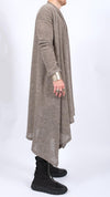 NOSTRA SANTISSIMA - KNITWEAR CAPE, IN BEIGE