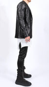 NOSTRA SANTISSIMA - SEQUIN JACKET, IN BLACK