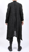 NOSTRA SANTISSIMA -KNITWEAR CAPE, IN BLACK