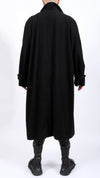 PERSONNAGE - LONG COAT IN WOOL, IN BLACK