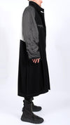 PERSONNAGE - LONG COAT IN WOOL, IN BLACK