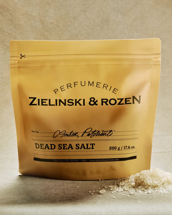 ZIELINSKI & ROZEN - SEL DE LA MER MORTE 500 GR - AMBER, PATCHOULI