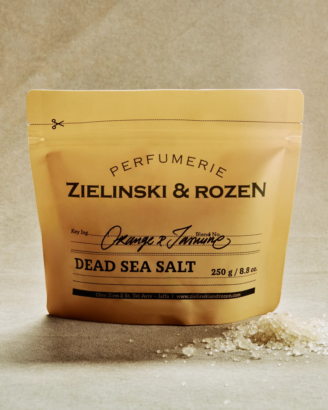 ZIELINSKI & ROZEN - SEL DE LA MER MORTE 250 G - ORANGE, JASMINE