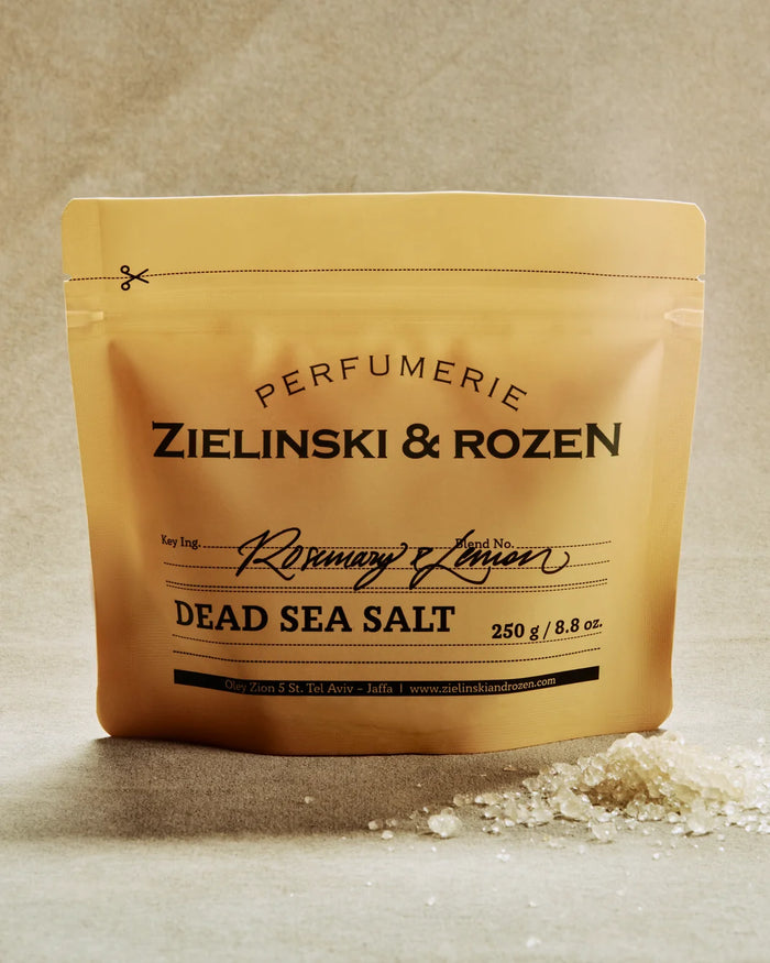 ZIELINSKI & ROZEN - SEL DE LA MER MORTE 250 G - ROSEMARY, LEMON