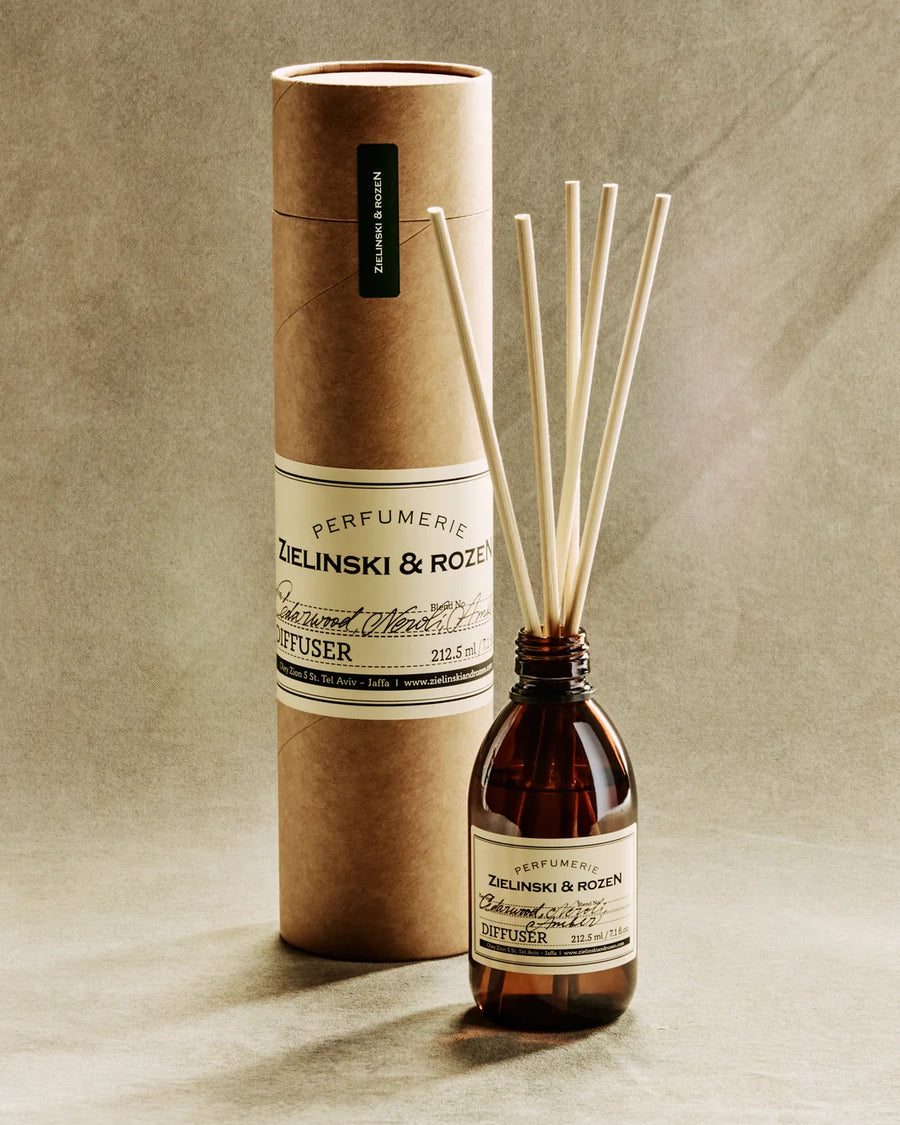 ZIELINSKI & ROZEN - DIFFUSER - CEDARWOOD, NEROLI, AMBER