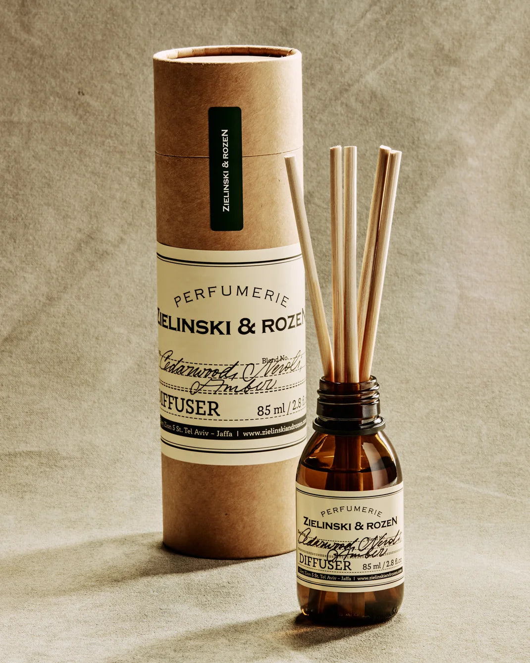 ZIELINSKI & ROZEN - DIFFUSER - CEDARWOOD, NEROLI, AMBER