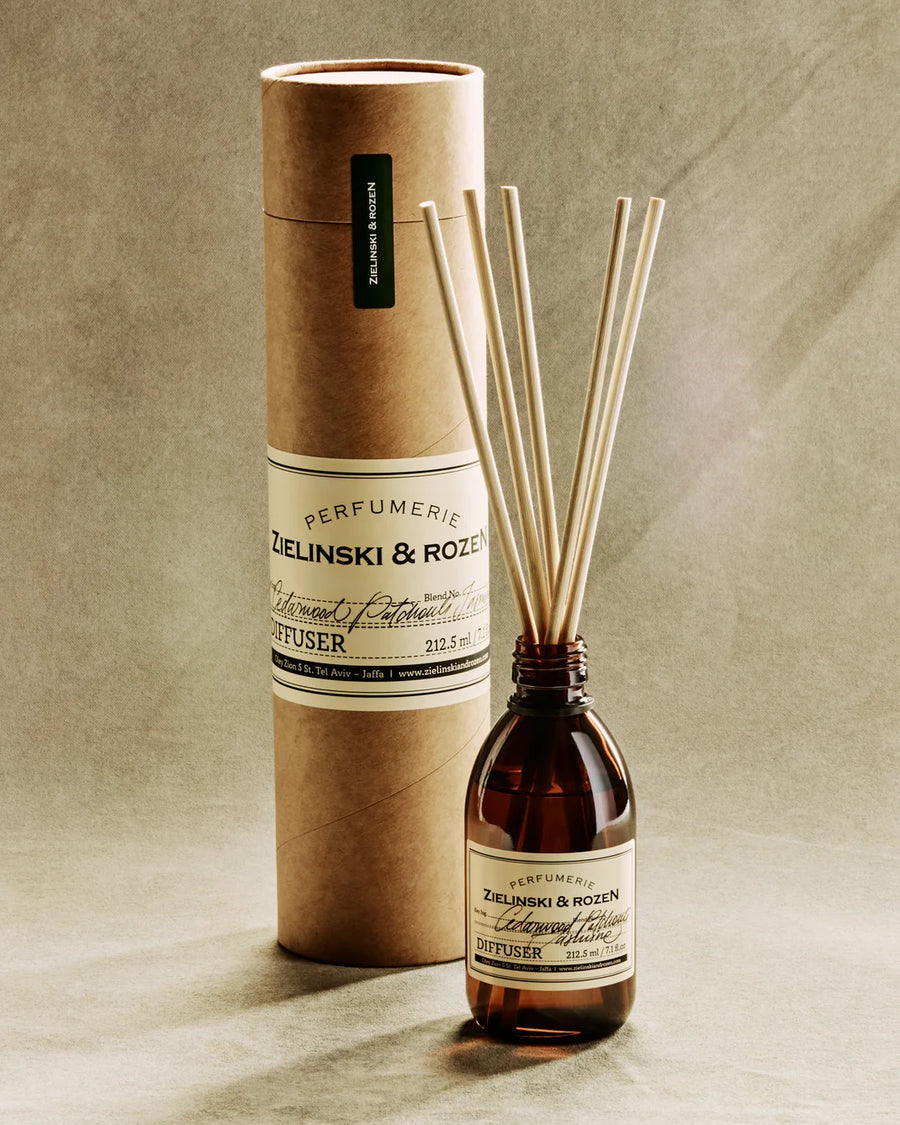 ZIELINSKI & ROZEN - DIFFUSER - CEDARWOOD, PATCHOULI, JASMINE
