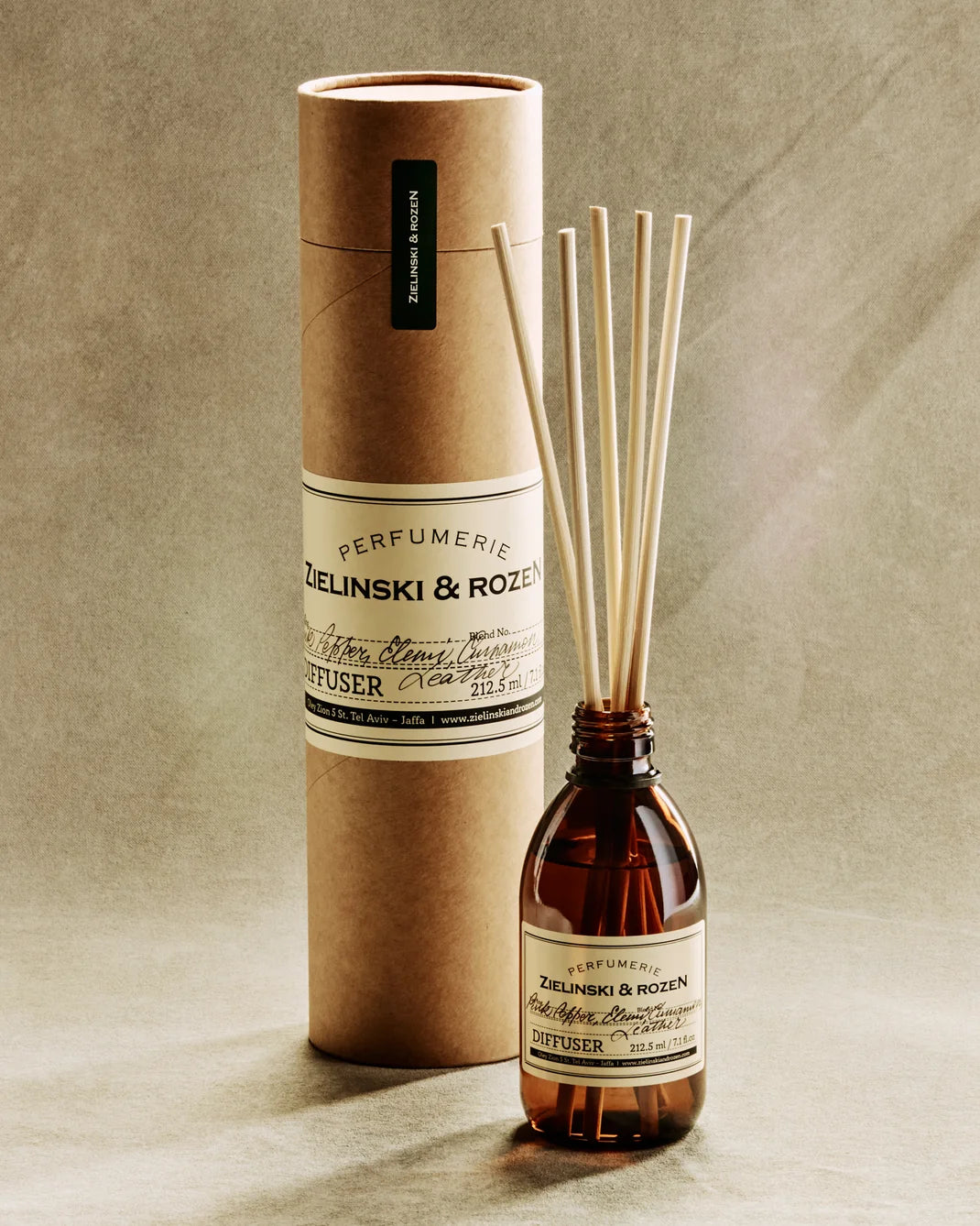 ZIELINSKI & ROZEN - DIFFUSEUR - PINK PEPPER, ELEMI, CINNAMON, LEATHER