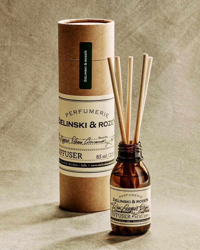 ZIELINSKI & ROZEN - DIFFUSEUR - PINK PEPPER, ELEMI, CINNAMON, LEATHER