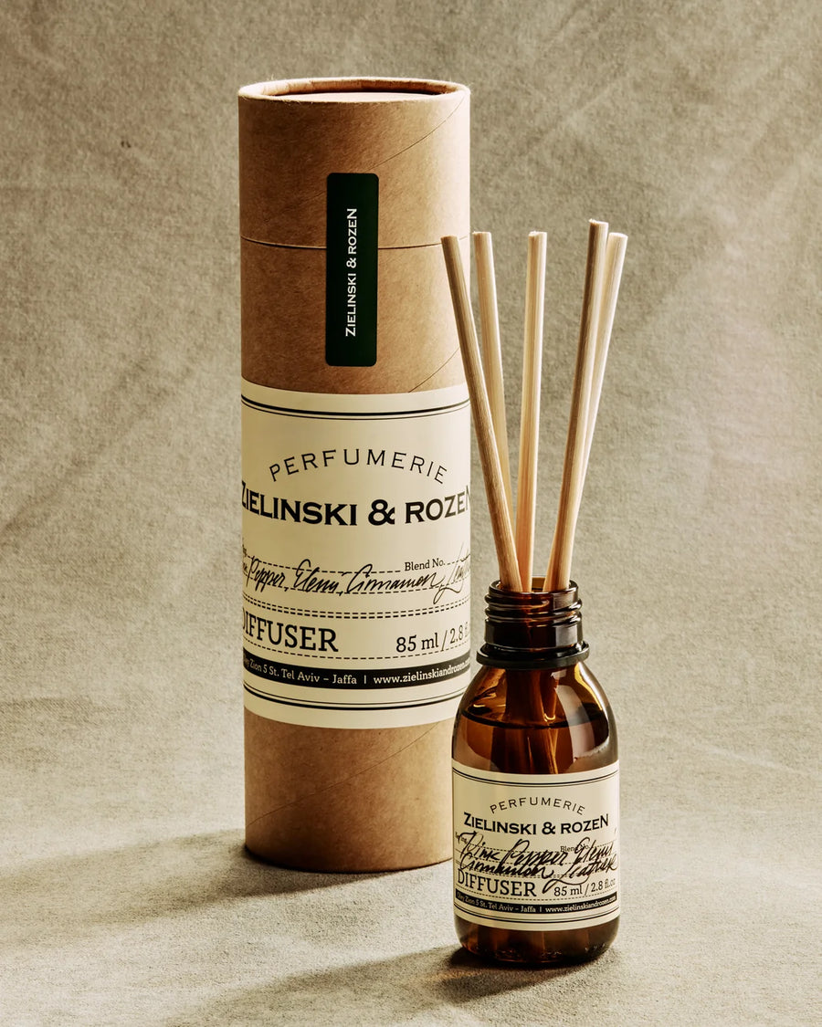 ZIELINSKI & ROZEN - DIFFUSEUR - PINK PEPPER, ELEMI, CINNAMON, LEATHER