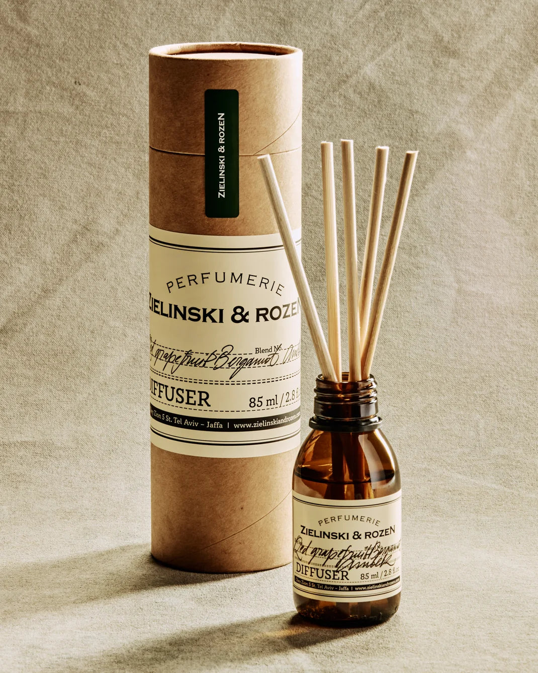 ZIELINSKI & ROZEN - DIFFUSEUR - RED GRAPEFRUIT, BERGAMOT, AMBER