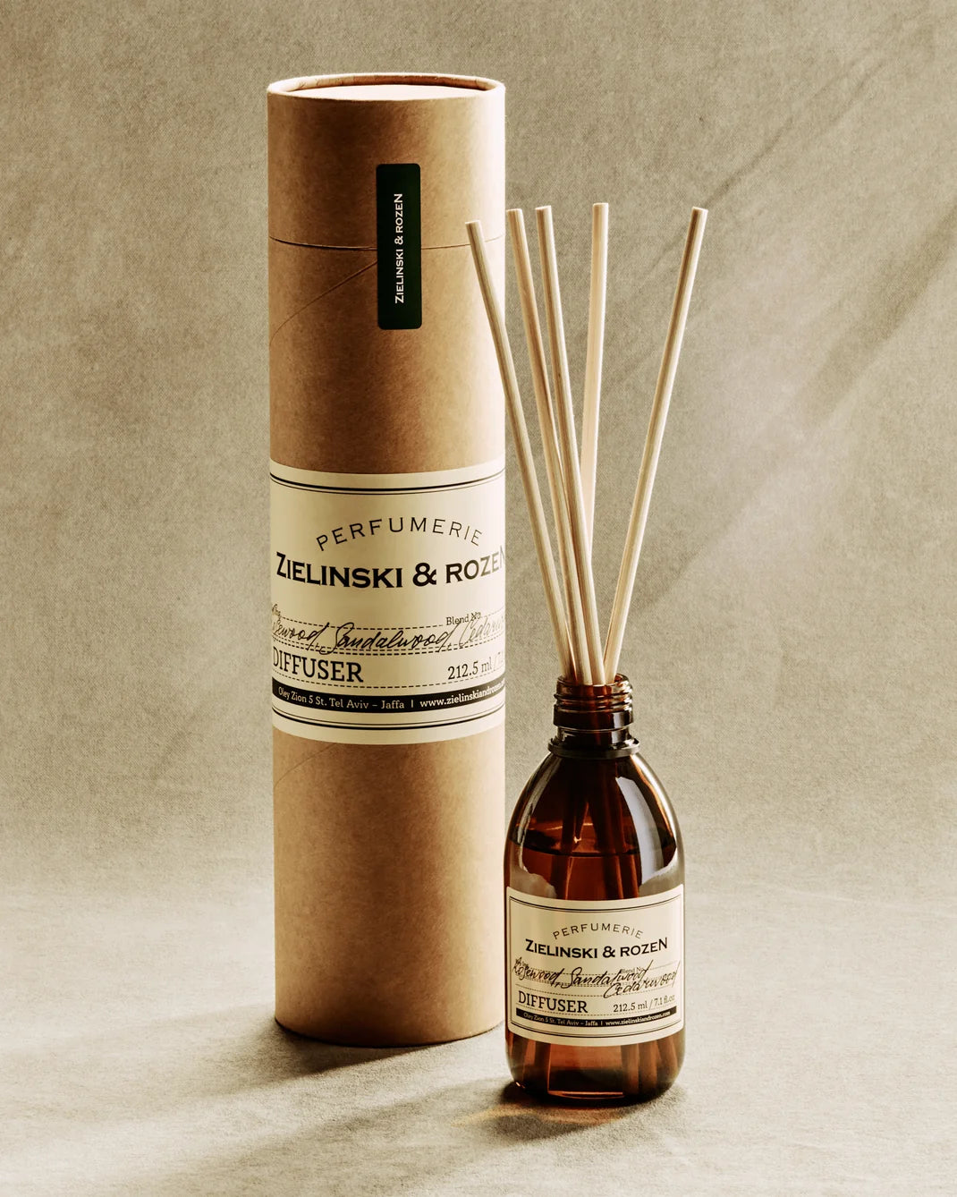 ZIELINSKI & ROZEN - DIFFUSER - ROSEWOOD, SANDALWOOD, CEDARWOOD