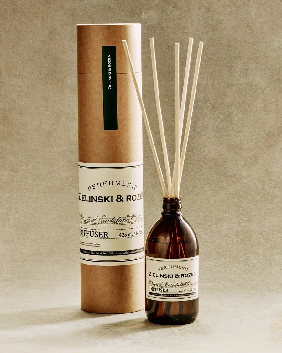 ZIELINSKI & ROZEN - DIFFUSER - ROSEWOOD, SANDALWOOD, CEDARWOOD