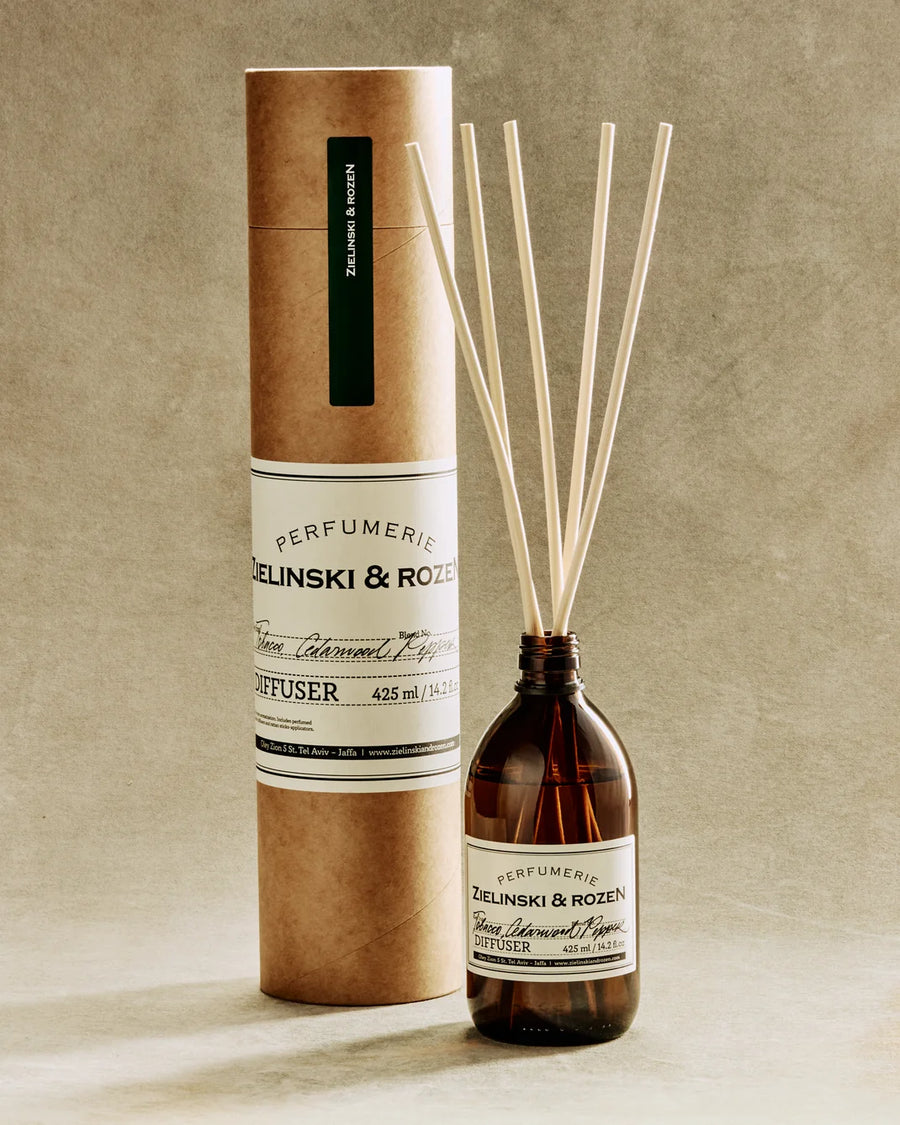 ZIELINSKI & ROZEN - DIFFUSER - TOBACCO, CEDARWOOD, PEPPER