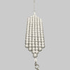 OBJECT AND DAWN - ELOHIM WIDE TEXTURED BAND, IN PEARL