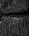 MINOAR - FILAMENTOUS SHELL HOOD ANORAK, IN BLACK