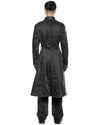 MINOAR - GRAVITY DECONSTRUCT TRENCH COAT, IN BLACK