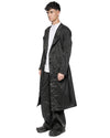 MINOAR - GRAVITY DECONSTRUCT TRENCH COAT, IN BLACK