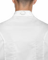 MINOAR - GRAVITY LAYERS SLEEVELESS SHIRT, IN WHITE