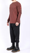 ISAAC SELLAM - HORIZON LONG SLEEVES JERSEY TOP, IN RED