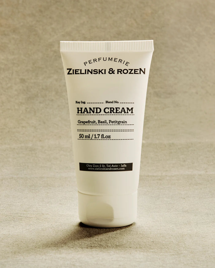ZIELINSKI & ROZEN - CRÈME MAINS 50 ML - GRAPEFRUIT, BASIL, PETITGRAIN