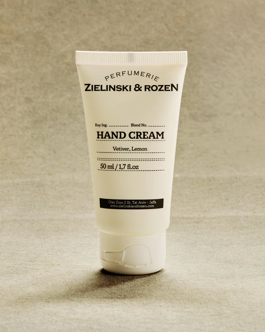 ZIELINSKI & ROZEN - CRÈME MAINS 50 ML - VETIVER LEMON