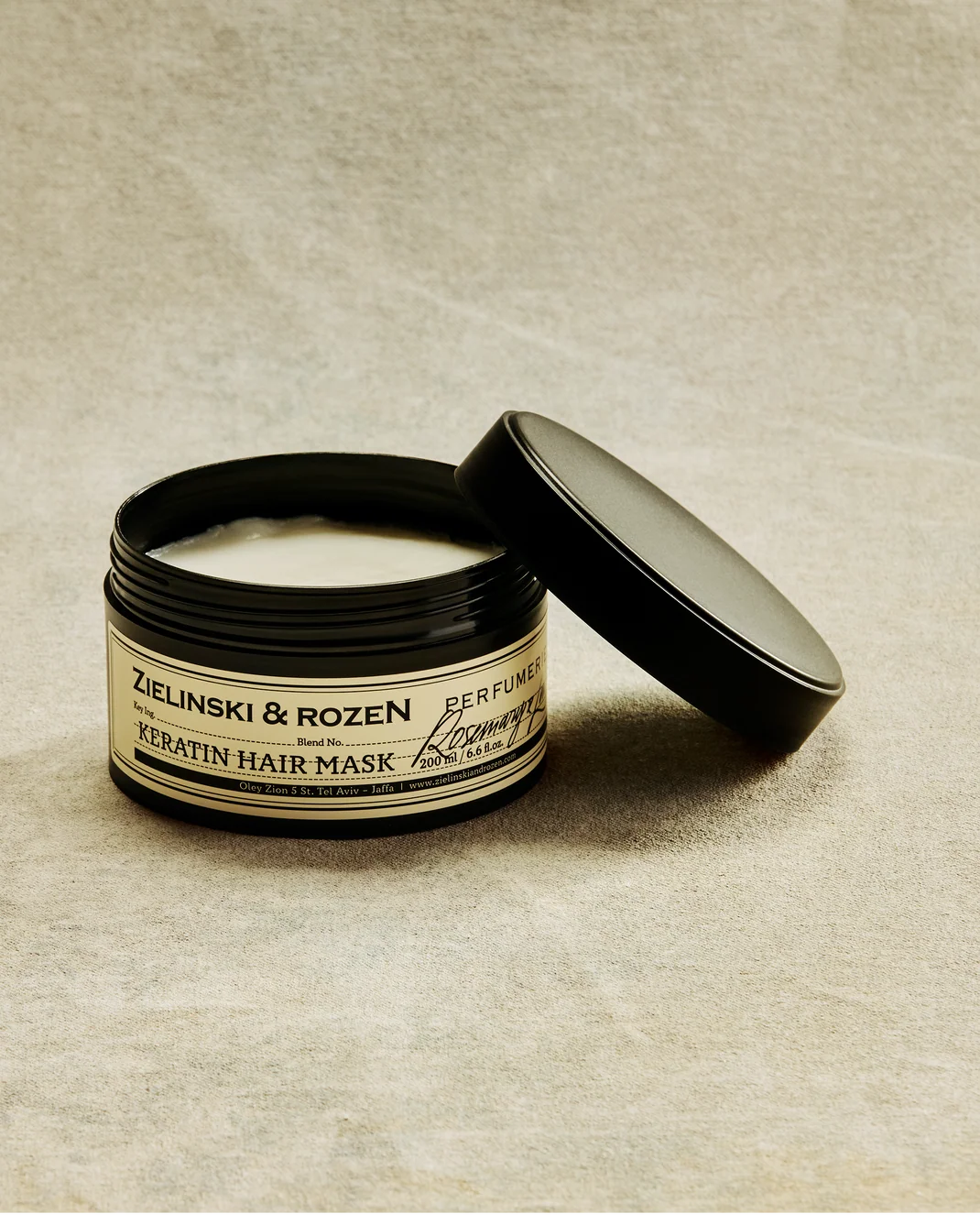 ZIELINSKI & ROZEN - KERATIN HAIR MASK 200 ML - ROSEMARY, LEMON