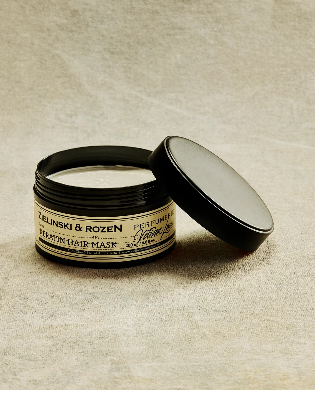 ZIELINSKI & ROZEN - KERATIN HAIR MASK 200 ML - VETIVER, LEMON
