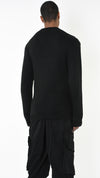 LA HAINE INSIDE US - KNITTED SWEATER 279, IN BLACK