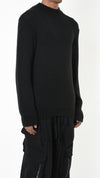 LA HAINE INSIDE US - KNITTED SWEATER 279, IN BLACK