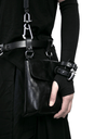 TEO+NG - LINO LEATHER CUFF, IN BLACK