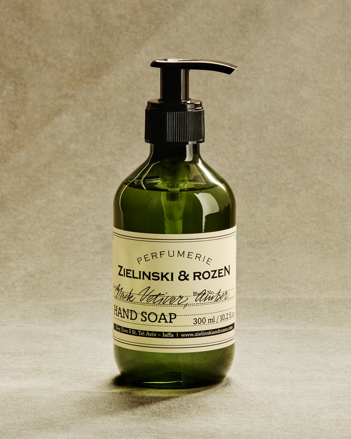 ZIELINSKI & ROZEN - SAVON LIQUIDE 300 ML - VÉTIVER NOIR, AMBRE
