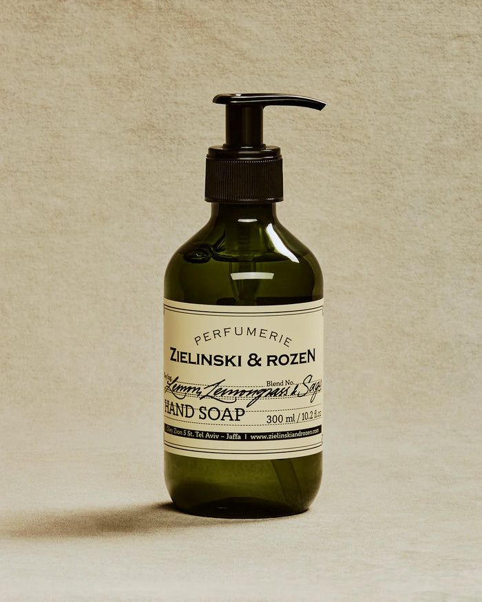 ZIELINSKI & ROZEN - SAVON LIQUIDE 300 ML - CITRON, CITRONNELLE, SAUGE
