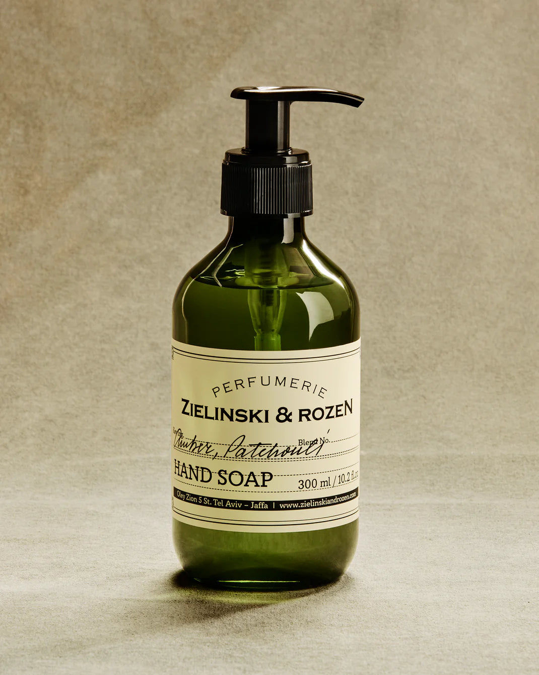 ZIELINSKI & ROZEN - SAVON LIQUIDE 300 ML - AMBRE, PATCHOULI