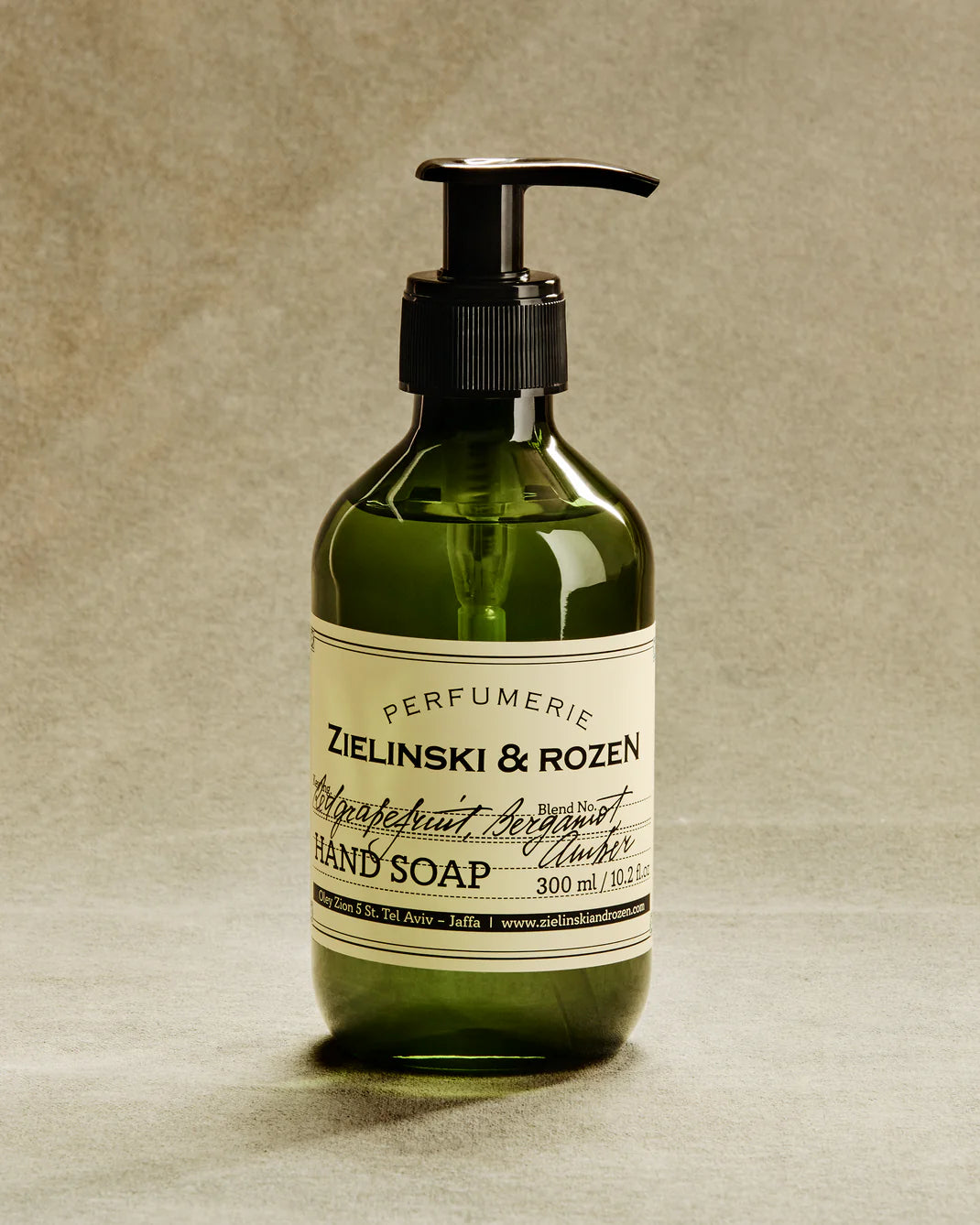 ZIELINSKI & ROZEN - SAVON LIQUIDE 300 ML - PAMPLEMOUSSE ROUGE, BERGAMOTE, AMBRE