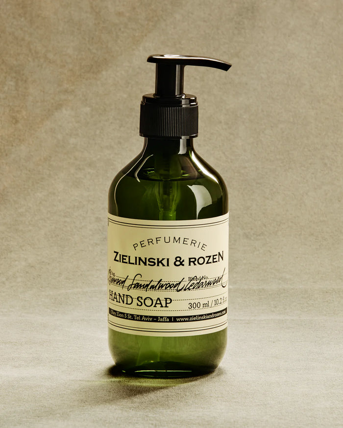 ZIELINSKI & ROZEN - SAVON LIQUIDE 300 ML - TABAC, BOIS DE CÈDRE, POIVRE